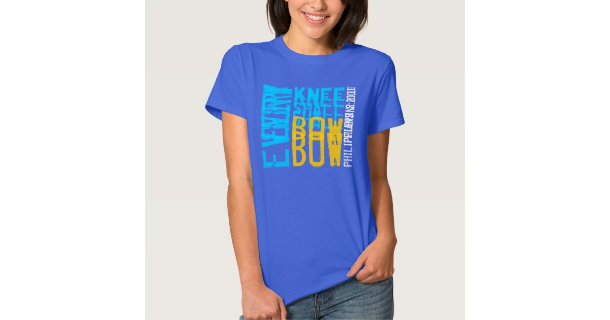every knee shall bow shirt