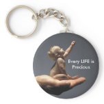 Every LIFE is Precious - Reaching Keychain