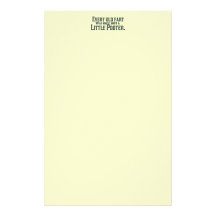 Every Old Fart Was Once Just A Little Pooter Custom Stationery