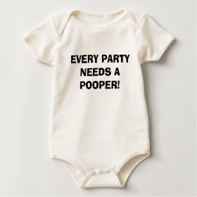 EVERY PARTY NEEDS A POOPER! BABY CREEPER