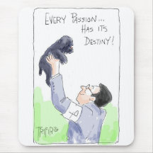 Every Passion Has Its Destiny - Mousepad