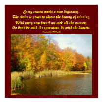 Every season marks a new...Poem Poster posters by pammys Every season marks a new...Poem Poster posters