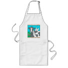 long_apron - Every Time You Eat Meat a Cow Gets Its Wings.  For those who love meat and want to help a cow earn their wings, it is a very easy thing to do.  Just eat meat!  mmmmmm: Sizes  Available colors: white