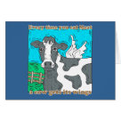  - Every Time You Eat Meat a Cow Gets Its Wings.  For those who love meat and want to help a cow earn their wings, it is a very easy thing to do.  Just eat meat!  mmmmmm: Sizes 