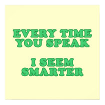 Every Time You Speak posters