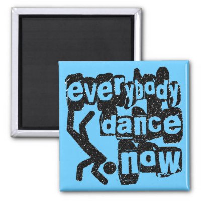 Everybody Dance Now Fridge Magnets by 4u2bunique
