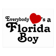 Everybody Hearts a Florida Boy Postcards