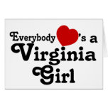 Everybody Hearts a Virginia Girl cards