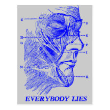 Everybody Lies Post Card