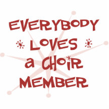 Everybody Loves A Choir Member Cut Outs