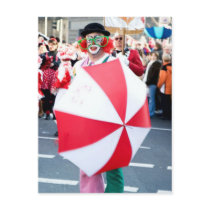 Everybody Loves A Clown Postcard