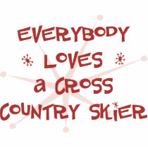 Everybody Loves A Cross Country Skier photo sculptures