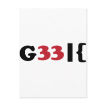 Everybody Loves A Geek postcards by AKR000 Everybody Loves A Geek postcards