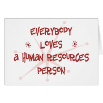 Everybody Loves A Human Resources Person cards
