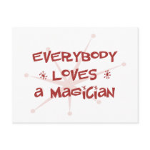 Everybody Loves A Magician postcards