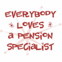 Everybody Loves A Pension Specialist photo sculptures