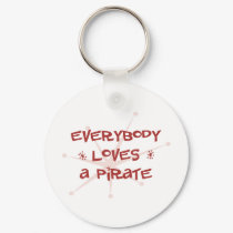 Everybody Loves A Pirate keychains by itsallhot Everybody Loves A Pirate keychains