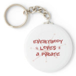 Everybody Loves A Pirate Key Chain