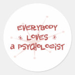 Everybody Loves A Psychologist Sticker