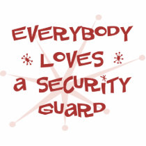 Everybody Loves A Security Guard photo sculptures