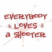 Everybody Loves A Shooter photo sculptures