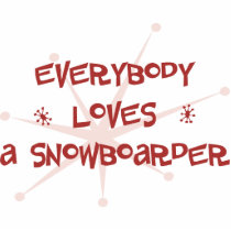 Everybody Loves A Snowboarder photo sculptures