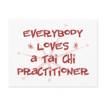 Everybody Loves A Tai Chi Practitioner postcards by itsallhot Everybody Loves A Tai Chi Practitioner postcards