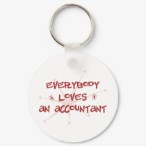 Everybody Loves An Accountant keychains