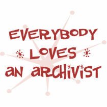 Everybody Loves An Archivist photo sculptures