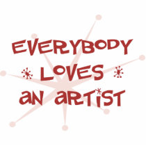 Everybody Loves An Artist photo sculptures