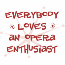 Everybody Loves An Opera Enthusiast photo sculptures