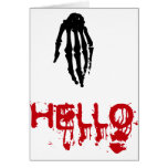 Everybody loves blood greeting cards