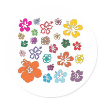 Everybody loves Flowers stickers