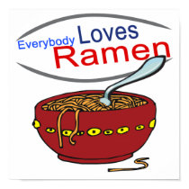 Everybody Loves Ramen Parody posters by doonidesigns Everybody Loves Ramen Parody posters