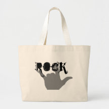 Everybody loves Rock Canvas Bags