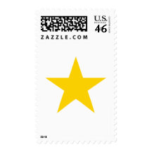 Everybody loves stars postage stamp