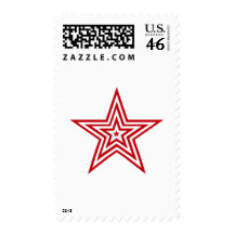 Everybody loves Stars Postage Stamps
