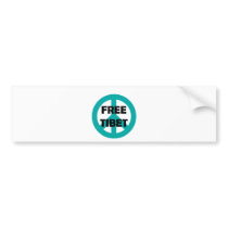 Everybody loves Tibet Bumper Sticker