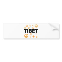 Everybody loves Tibet Bumper Stickers