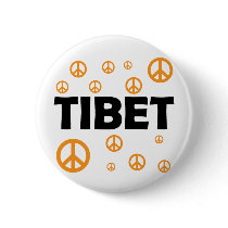Everybody loves Tibet Pinback Button