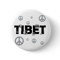 Everybody loves Tibet Button