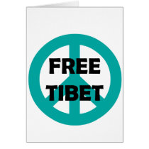 Everybody loves Tibet Greeting Card