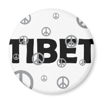 Everybody loves Tibet Fridge Magnet