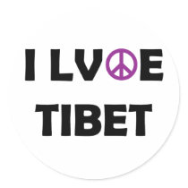 Everybody loves Tibet stickers