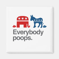 EVERYBODY POOPS POLITICAL.png magnets