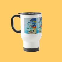 Everybody, this Way! mug with John Cherry art by cheerycherry Everybody, this Way! mug with John Cherry art