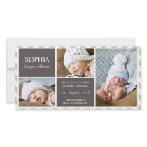 EVERYDAY BABY | BIRTH ANNOUNCEMENT CUSTOM PHOTO CARD