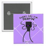 Everyday Derpin Purple Button buttons