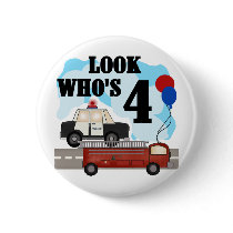 Everyday Heroes 4th Birthday Pins