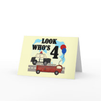 Everyday Heroes 4th Birthday Cards